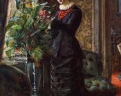 安德斯左恩 - Portrait of Fru Lisen Samson